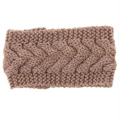 Fascia capelli lana uncinetto