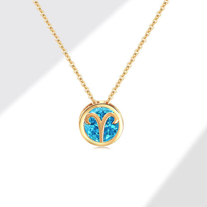 Collana segni zodiacali corta