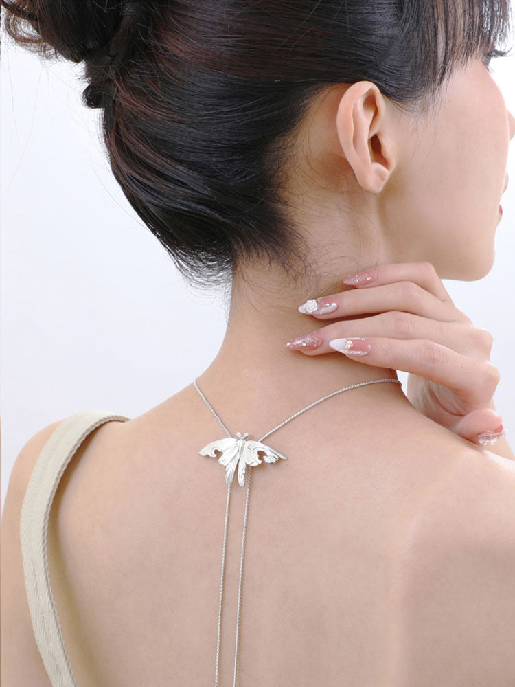 Collana farfalla retrò