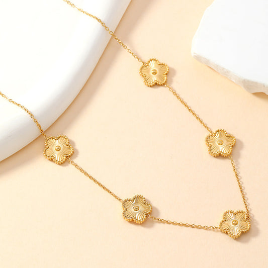 Collana Fiore Cinque Petali