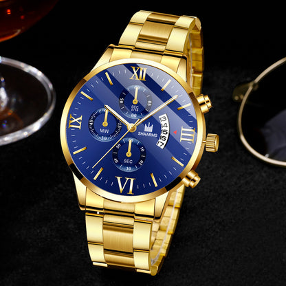Orologio uomo acciaio business