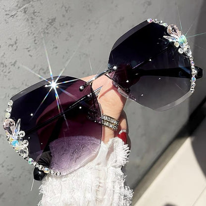Occhiali da sole protezione UV stile coreano