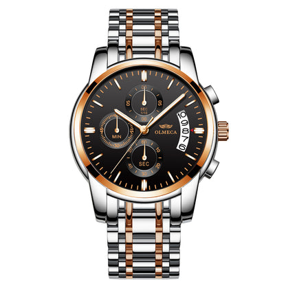 Orologio acciaio luminoso farfalla