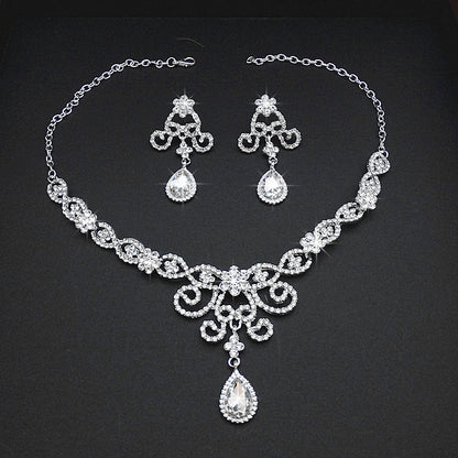 Collana sposa strass