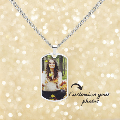 Collana acciaio personalizzata