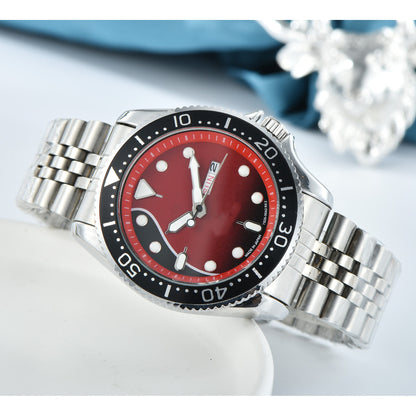 Orologio calendario doppio da uomo