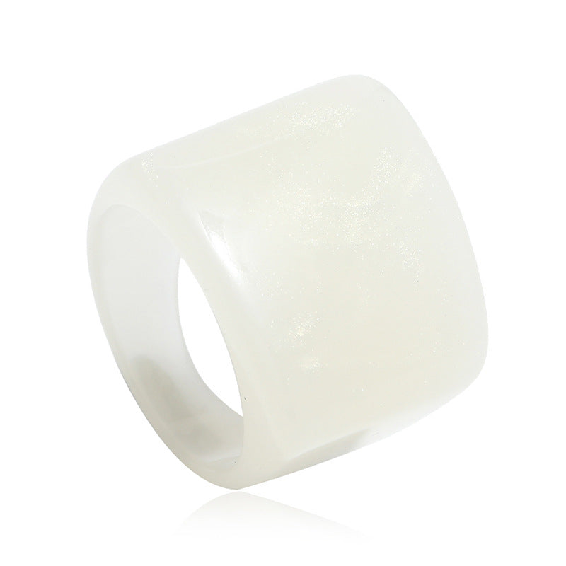 Anello vintage resina
