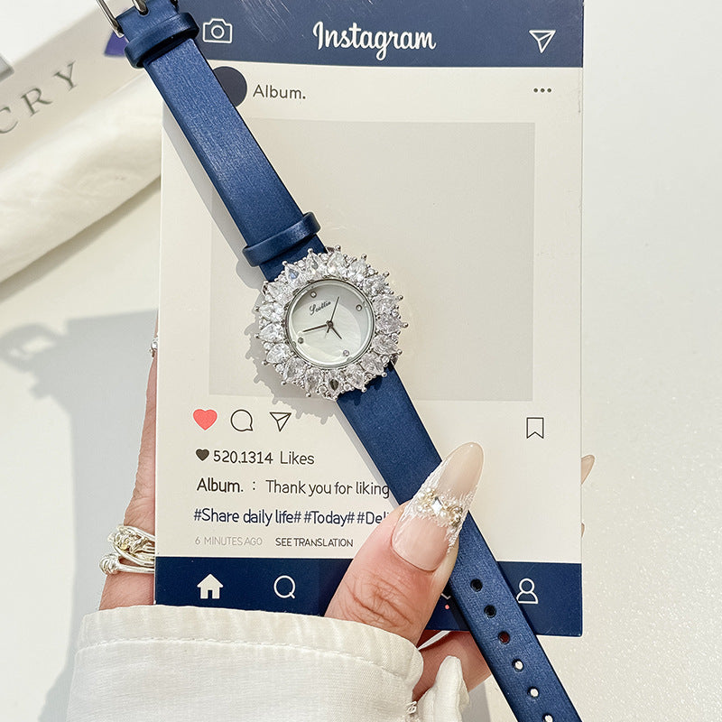 Orologio da donna con diamanti