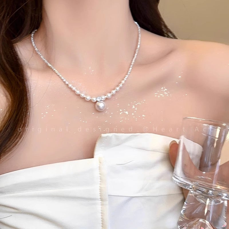 Collana di perle minimal