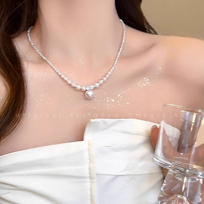 Collana di perle minimal