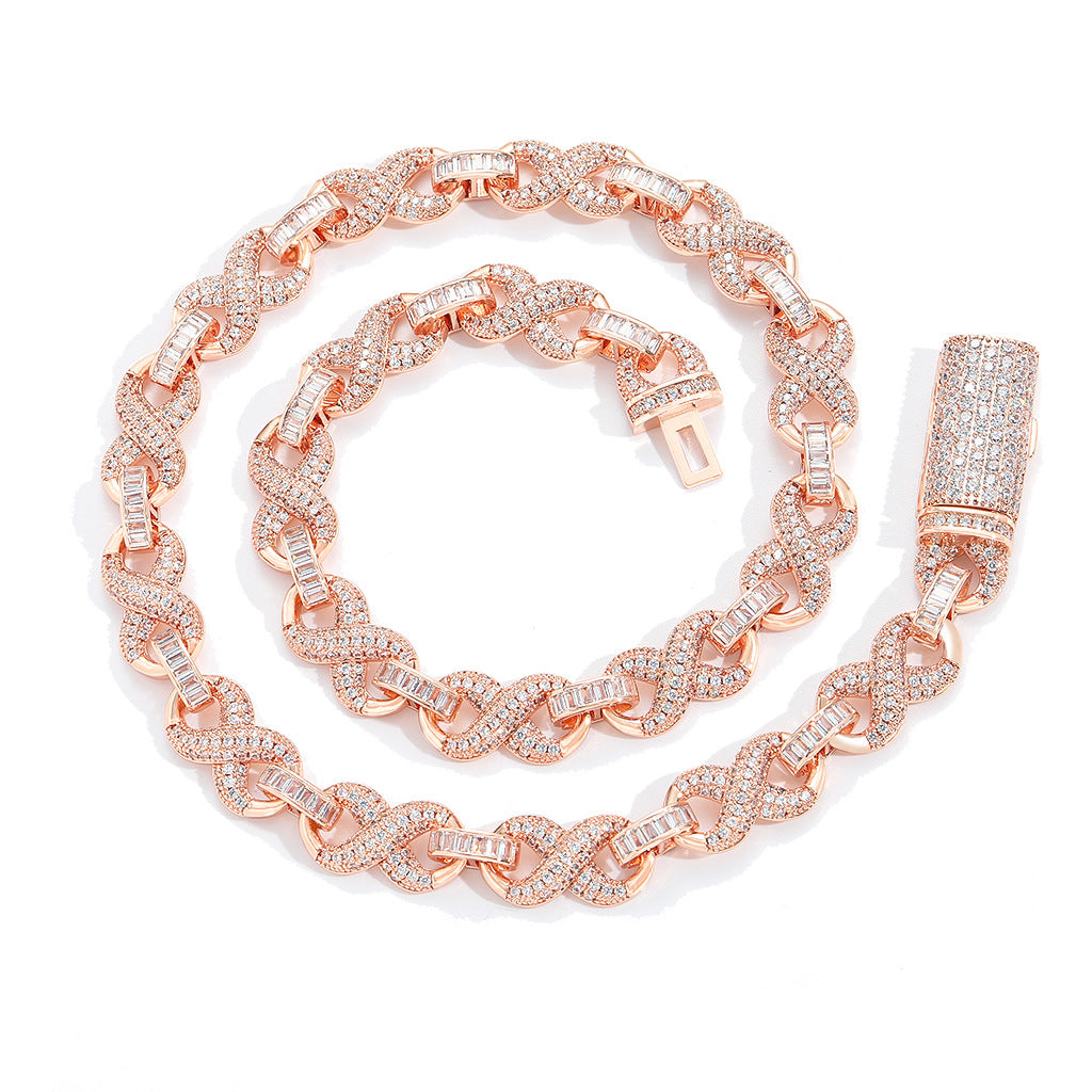 Collana catena cubana lunghezza clavicola
