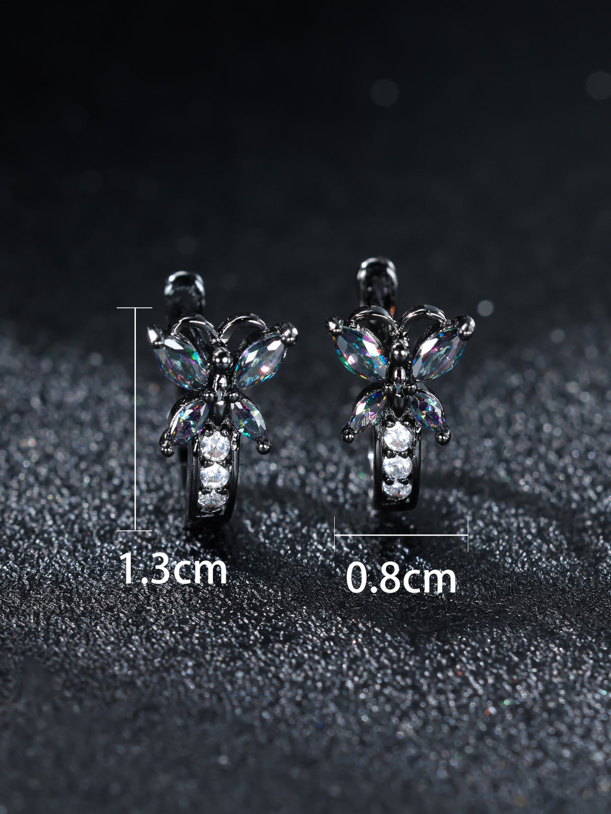 Anello fiocco cristallo