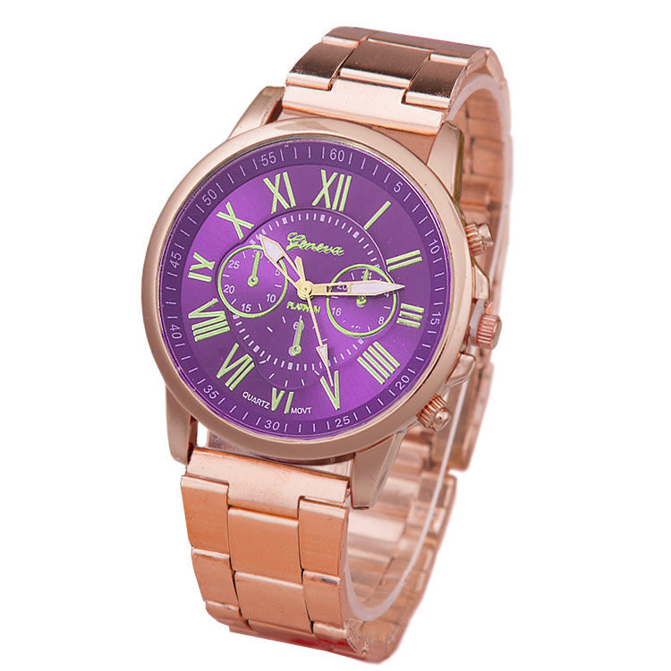 Orologio donna acciaio al quarzo casual