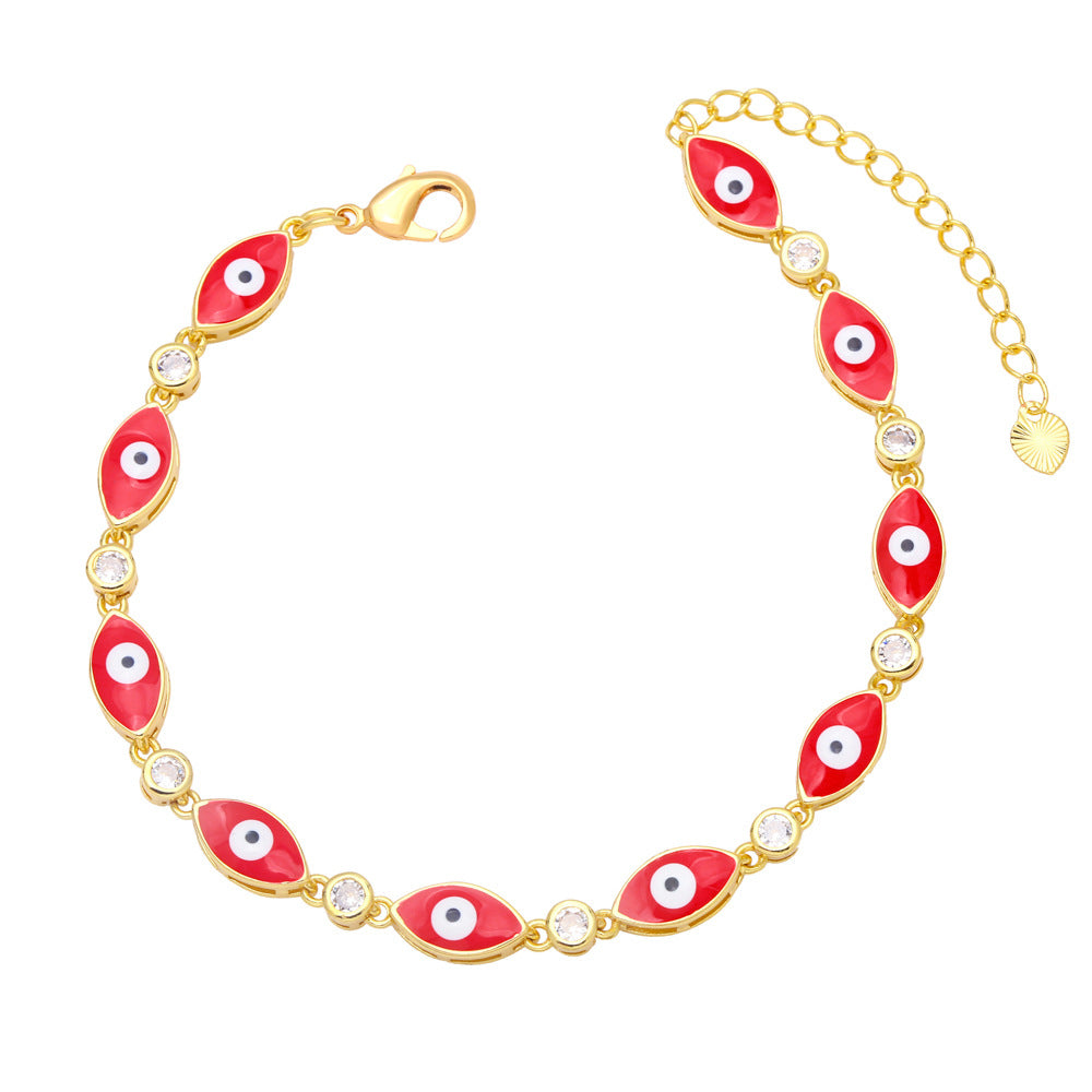 Bracciale occhio bohemien