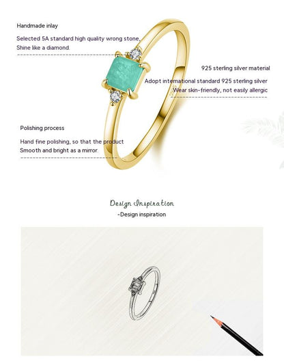 Anello stile giapponese in argento 925