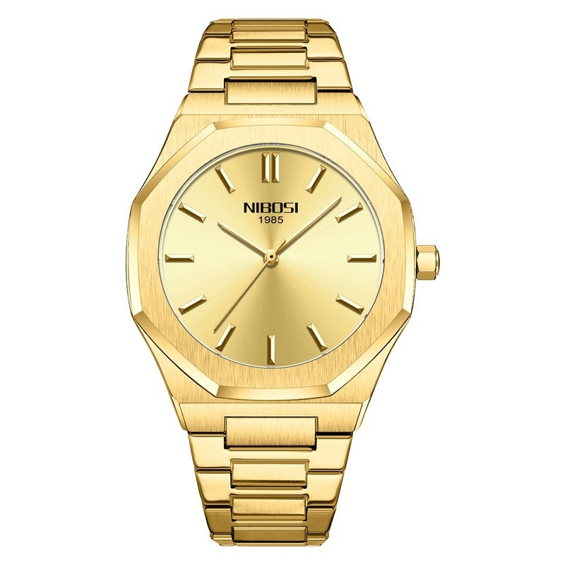 Orologio uomo dorato