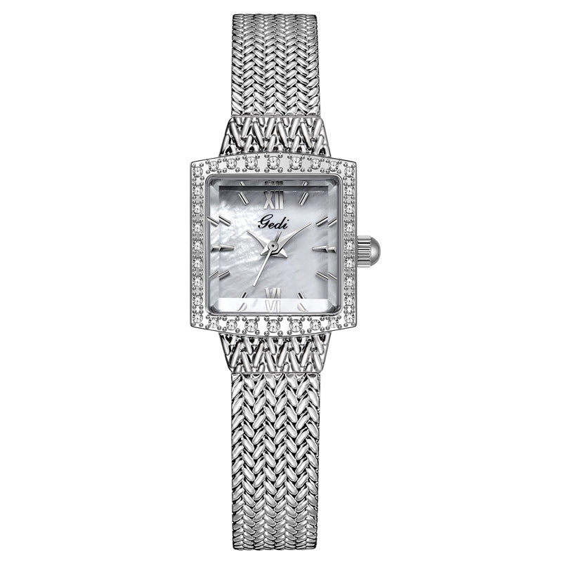 Orologio quadrato Fritillaria
