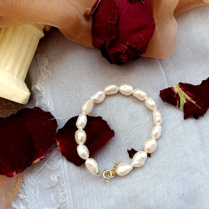 Bracciale perle barocco