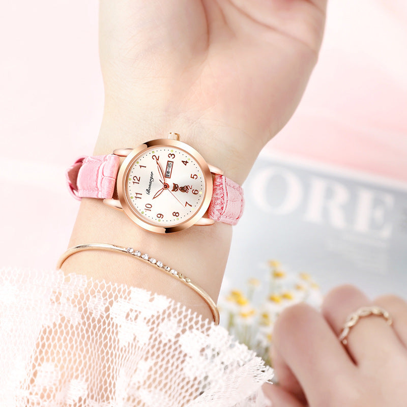 Orologio donna impermeabile Luminoso Semplice