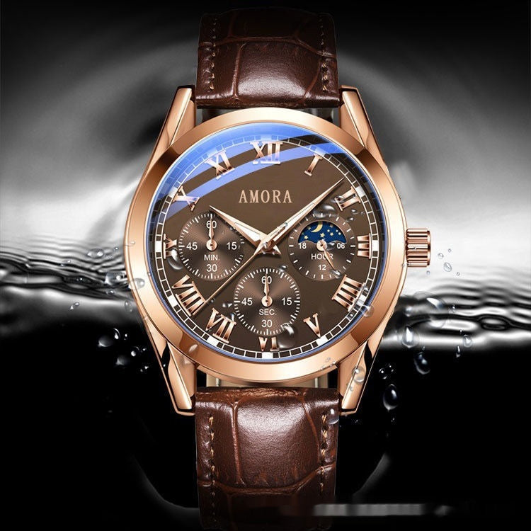 Orologio al quarzo impermeabile luminoso