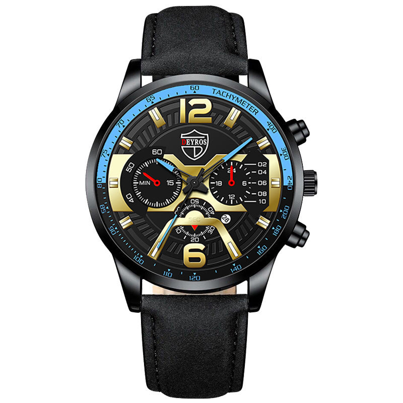 Orologio uomo calendario inox