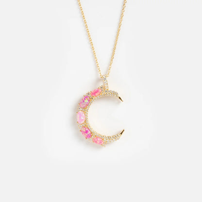 Collana luna opale