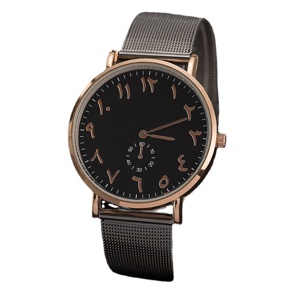 Orologio unisex impermeabile montatura in lega
