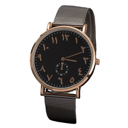 Orologio unisex impermeabile montatura in lega