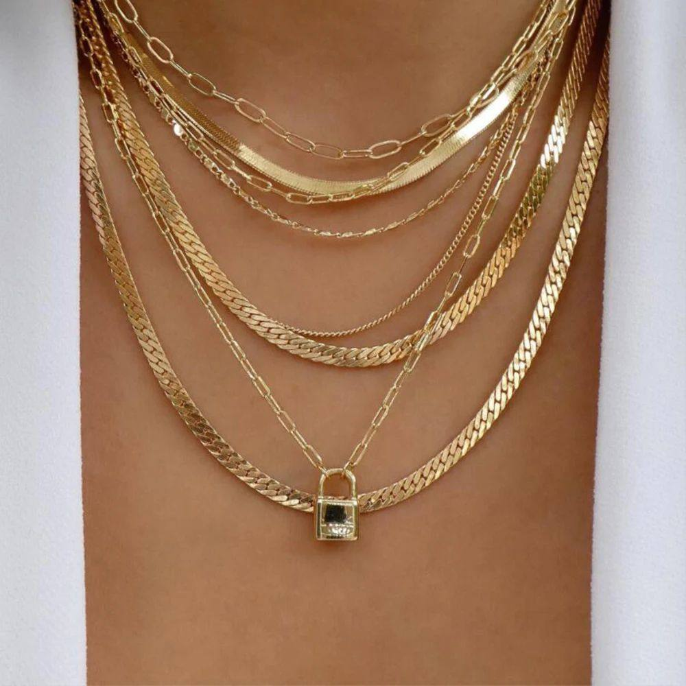 Collana oro vintage donna