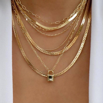 Collana oro vintage donna