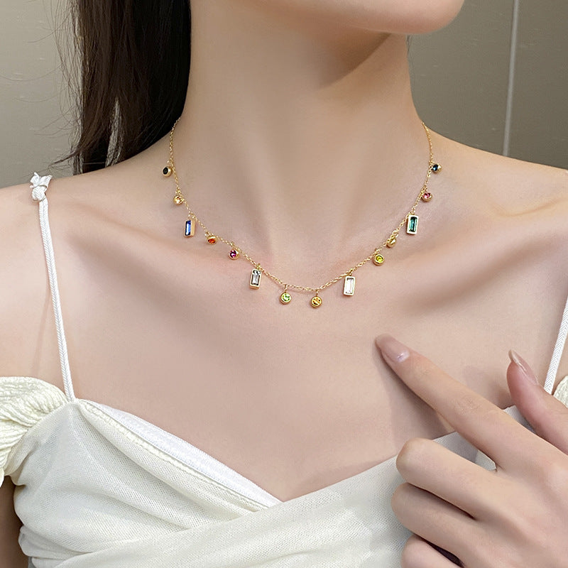 Collana da Collo Zirconi