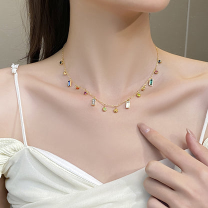 Collana da Collo Zirconi