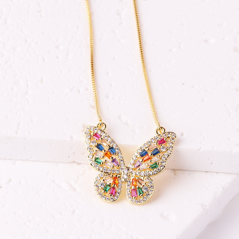 Collana farfalla hip hop