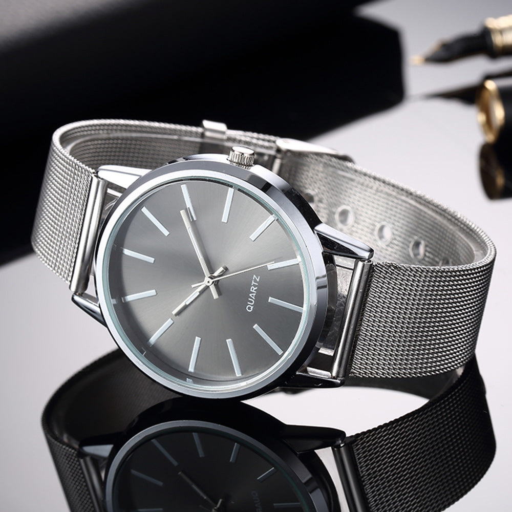 Orologio acciaio lineare