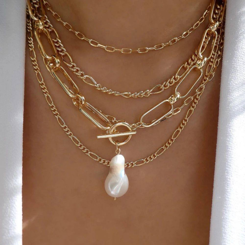Collana oro vintage donna