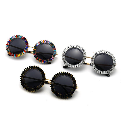 Occhiali Rotondi Strass