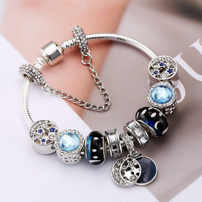 Bracciale perline cielo stellato