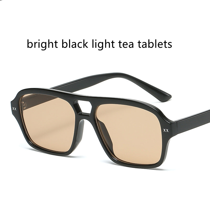 Occhiali retro doppio ponte