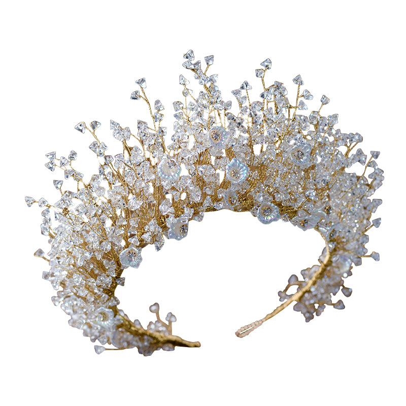 Ornamento corona fiori