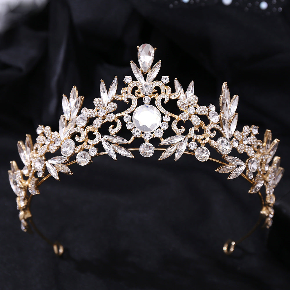 Fascia capelli strass barocco