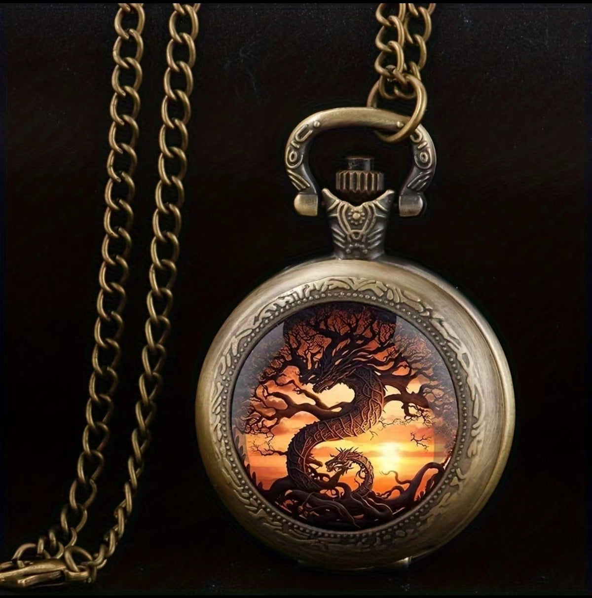 Orologio da tasca pattern colorato
