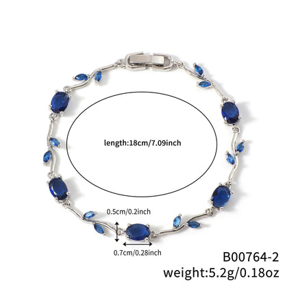 Bracciale Zircone Geometrico