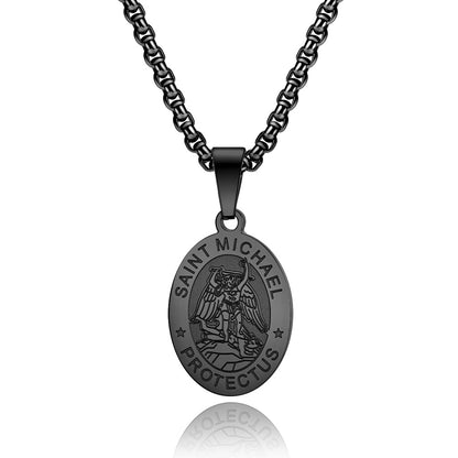 Collana angelo nero