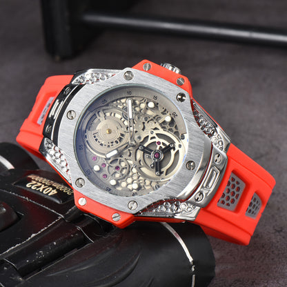 Orologio uomo quarzo con cinturino in tela
