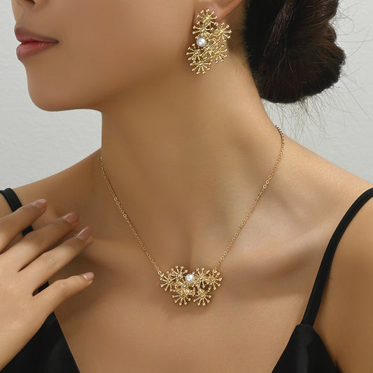 Collana girasole set