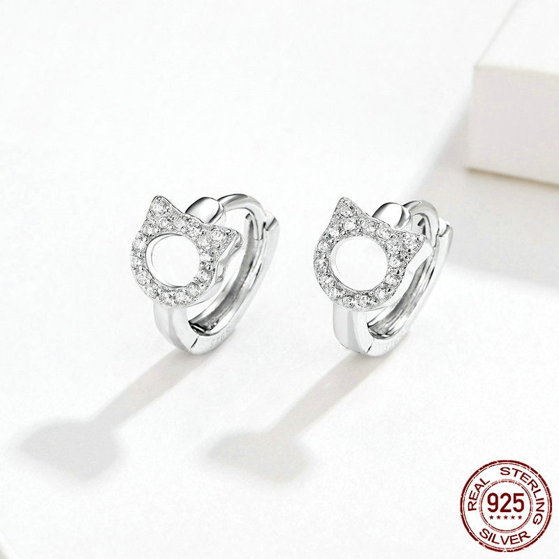 Orecchini cerchio argento 925