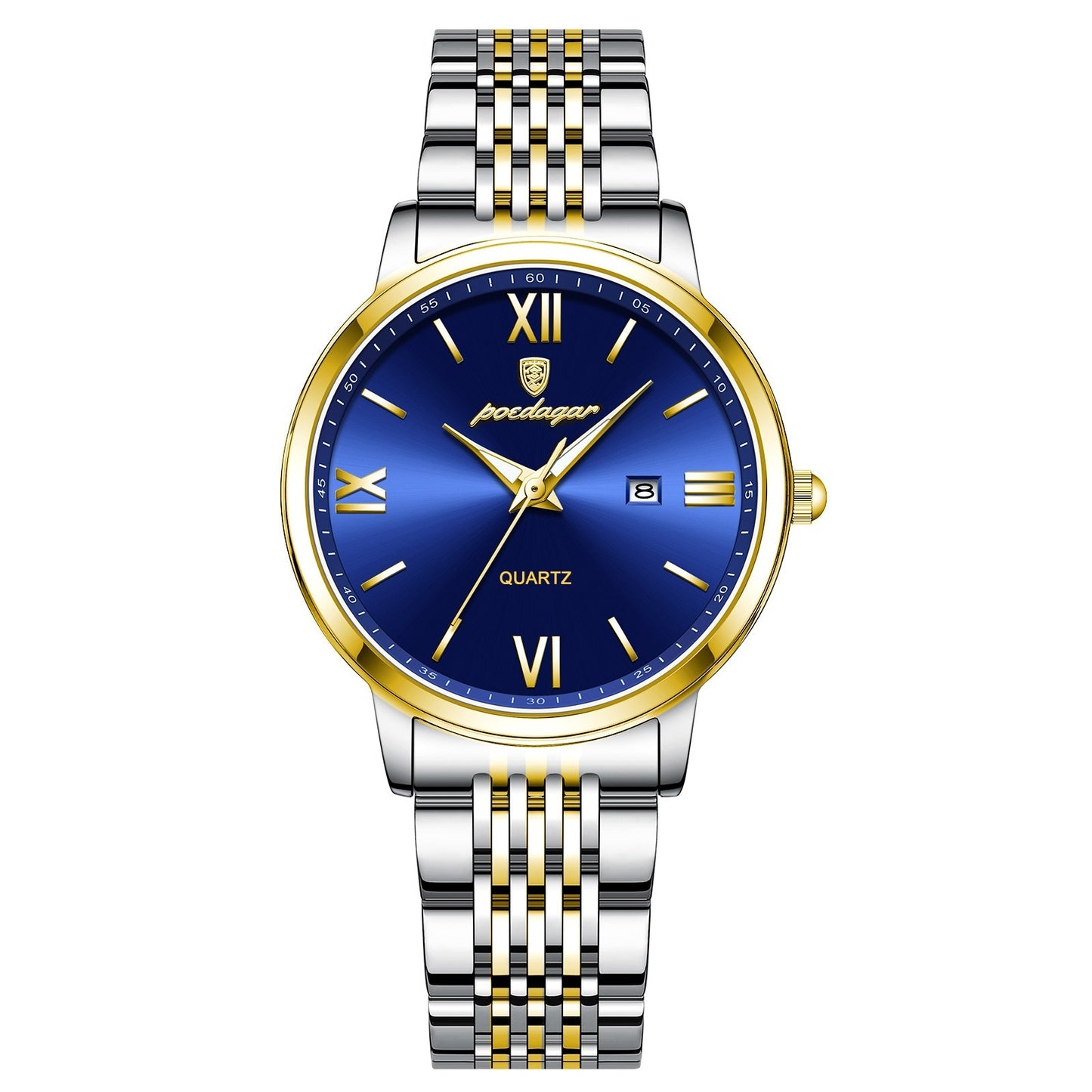 Orologio sottile impermeabile da donna luminescente