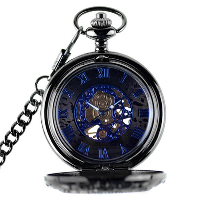 Orologio da taschino blu