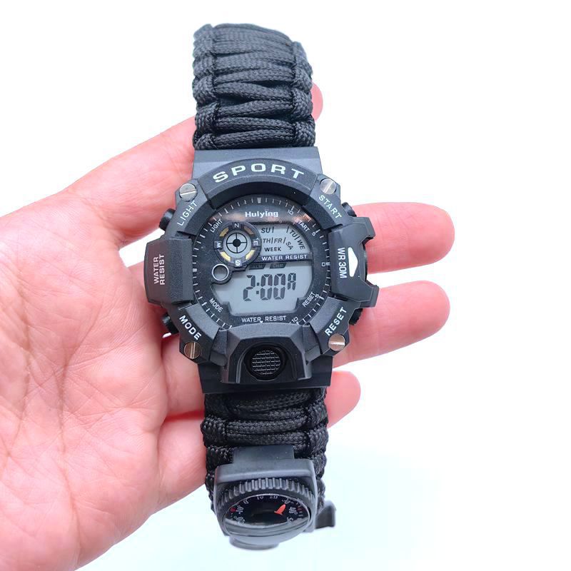 Orologio trekking con paracord