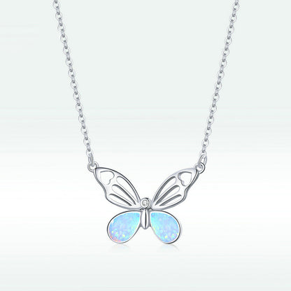Collana farfalla argento metamorfosi